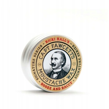 Ricki Hall`s Booze & Baccy Moustache Wax - Vosk na knír 
